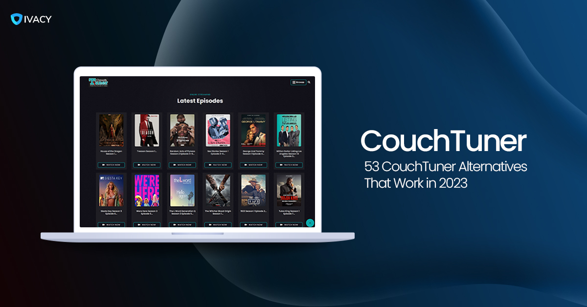 CouchTuner 2025 banner showing free movies and TV series streaming